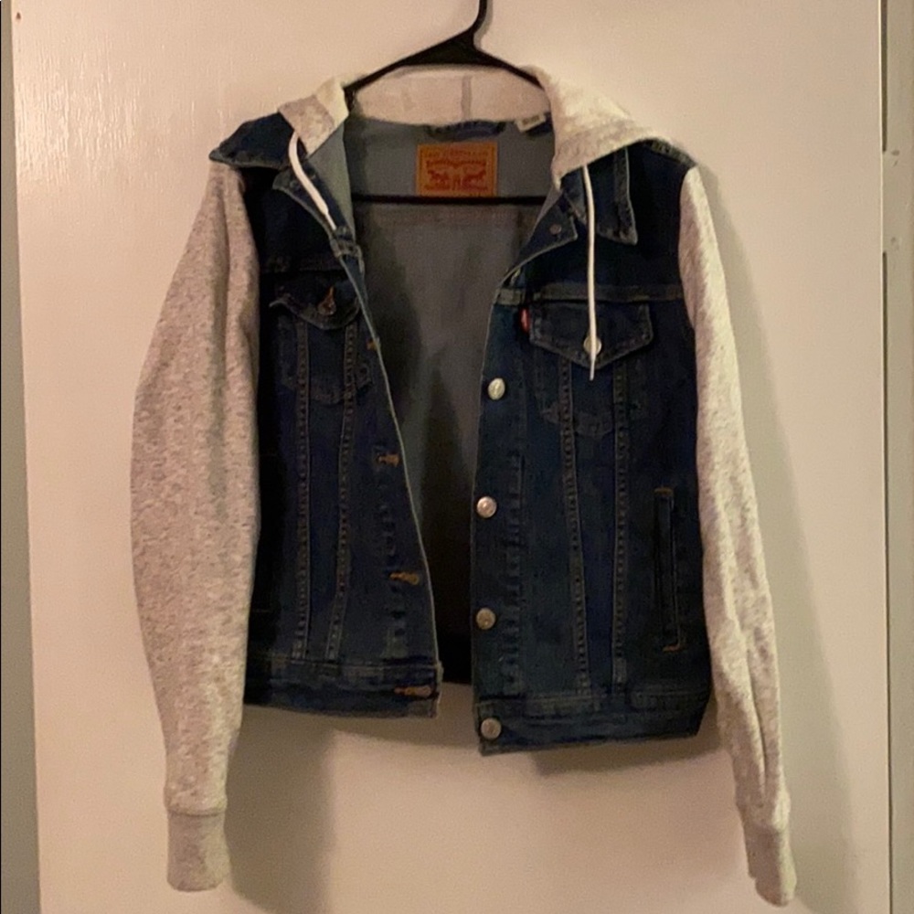 Levi’s sweater denim jacket